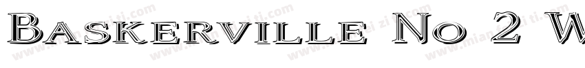 Baskerville No 2 W0字体转换